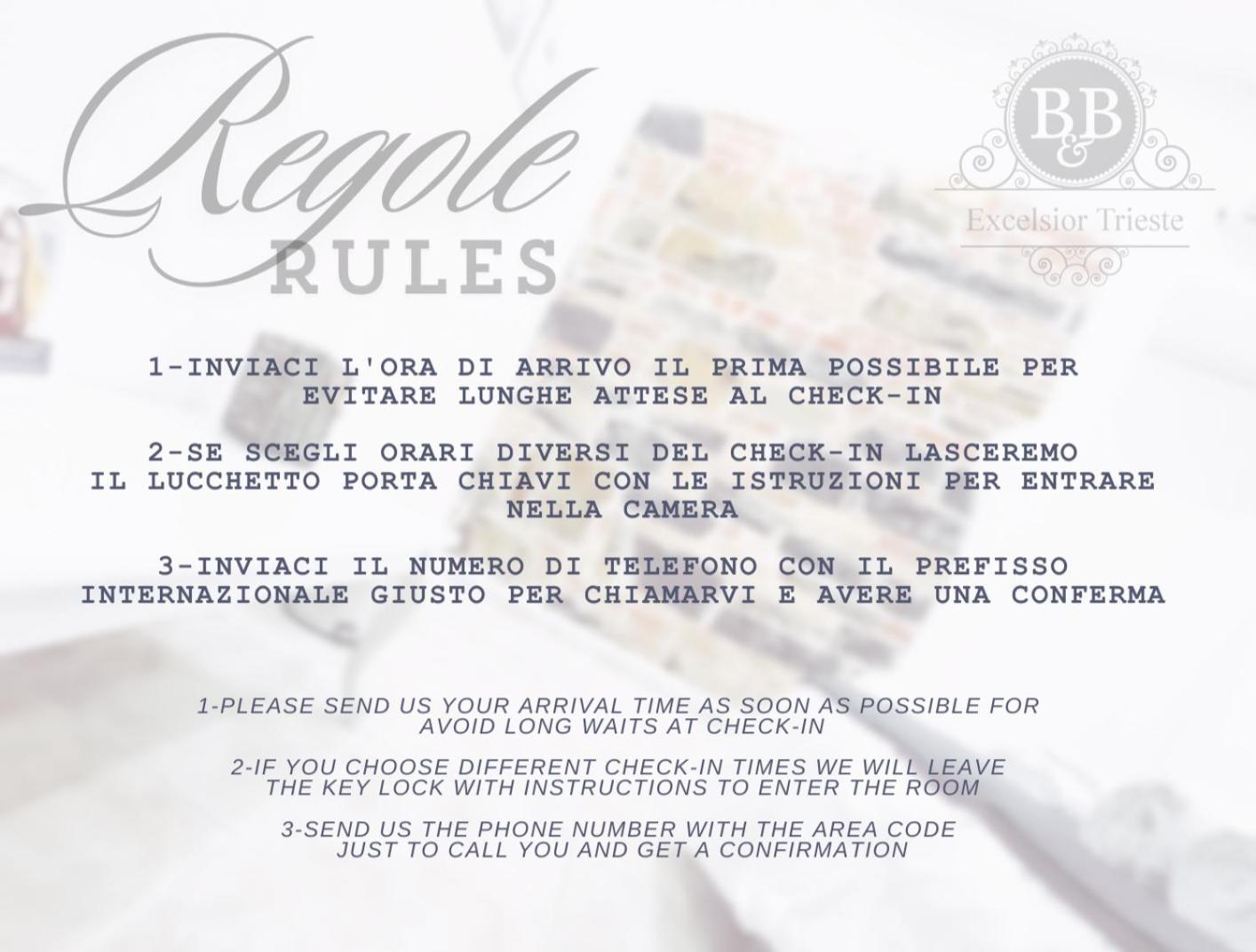 B&B Excelsior Trieste Luaran gambar